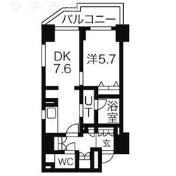 CASSIA車道の物件間取画像